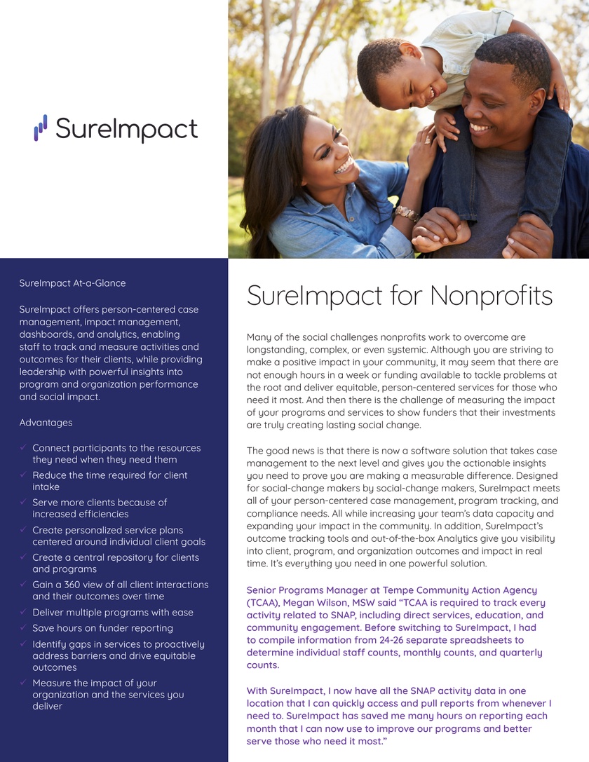 Sureimpact For Nonprofits