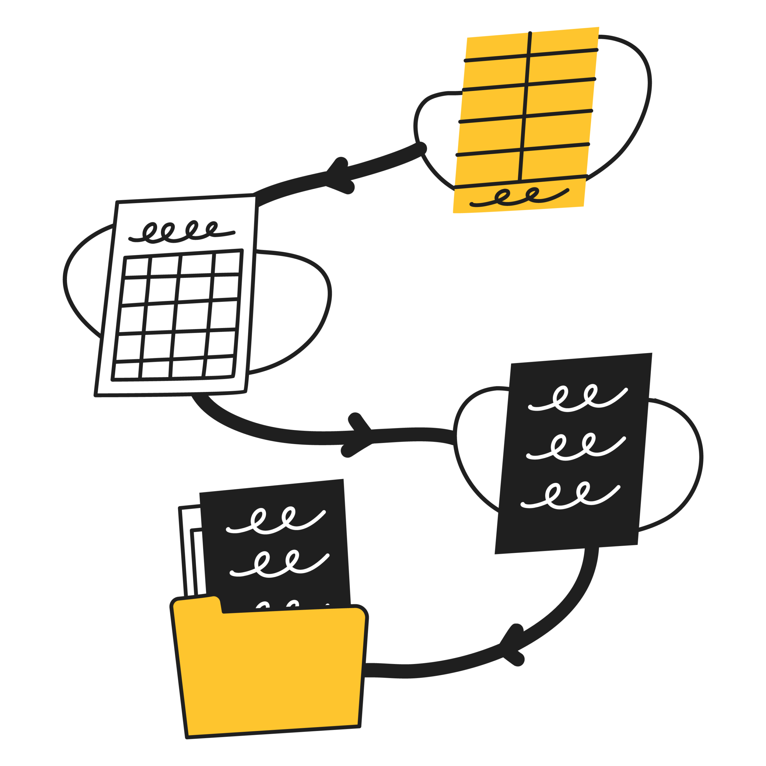 lasso illustrations projectmanagement