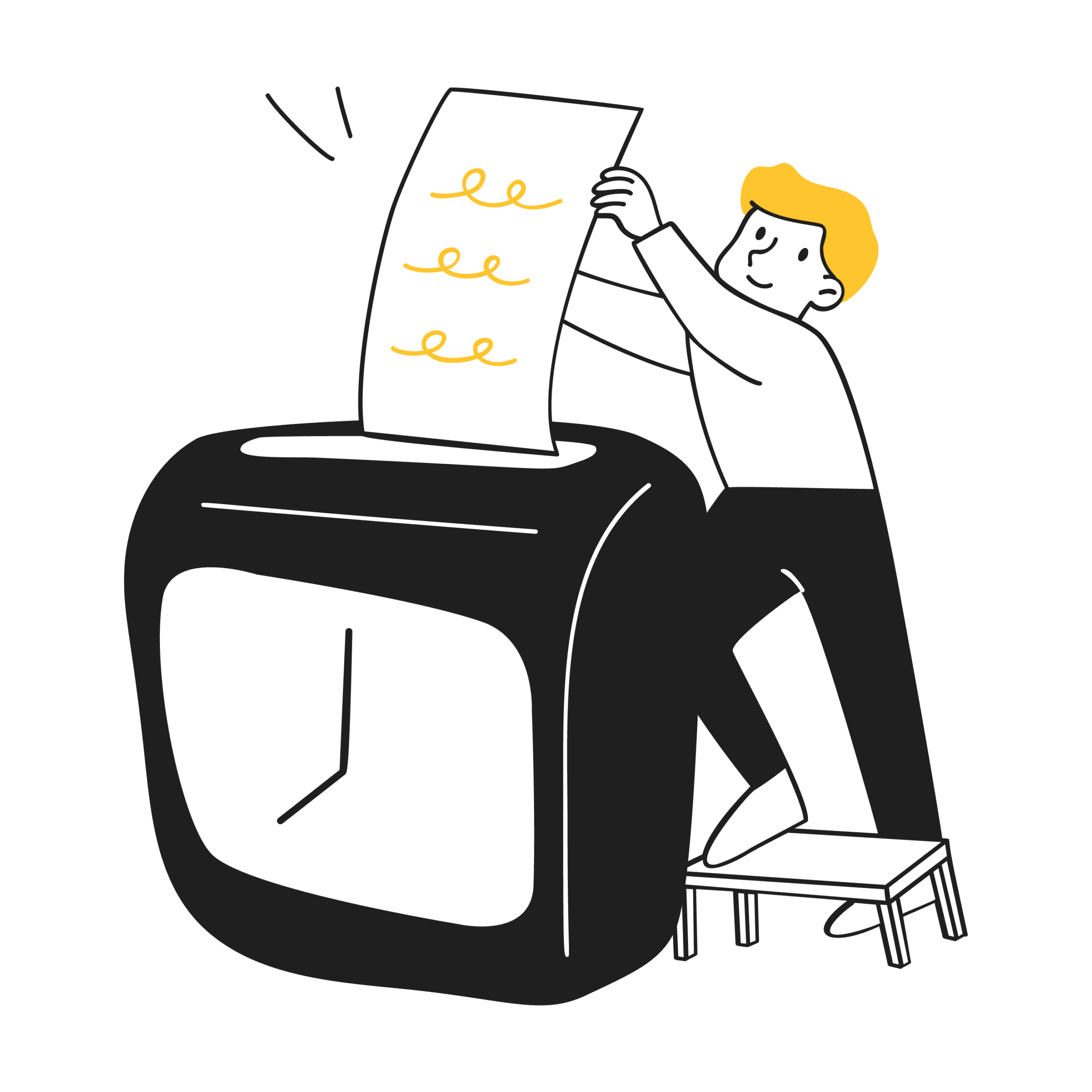 lasso illustrations timetracking