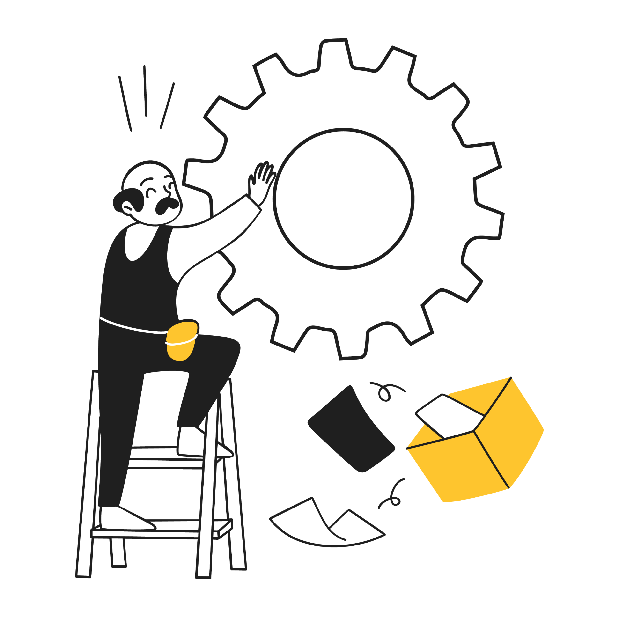 lasso illustrations warehouseopperations