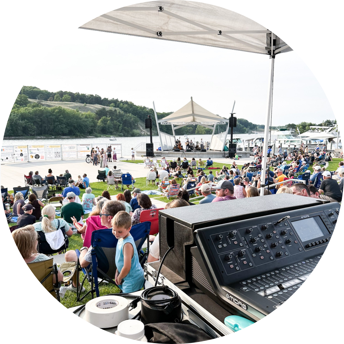 oav live event outdoor concert