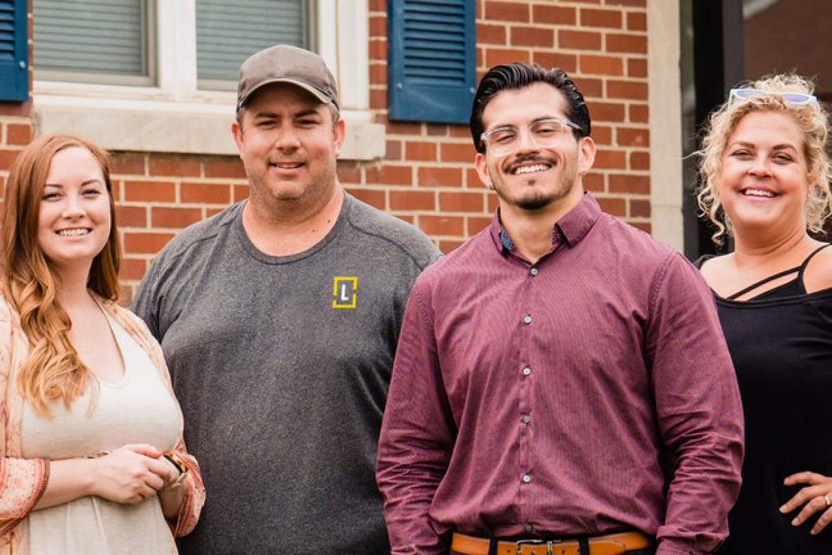 Link Property Management Team recognizes their employees for upholding their values.