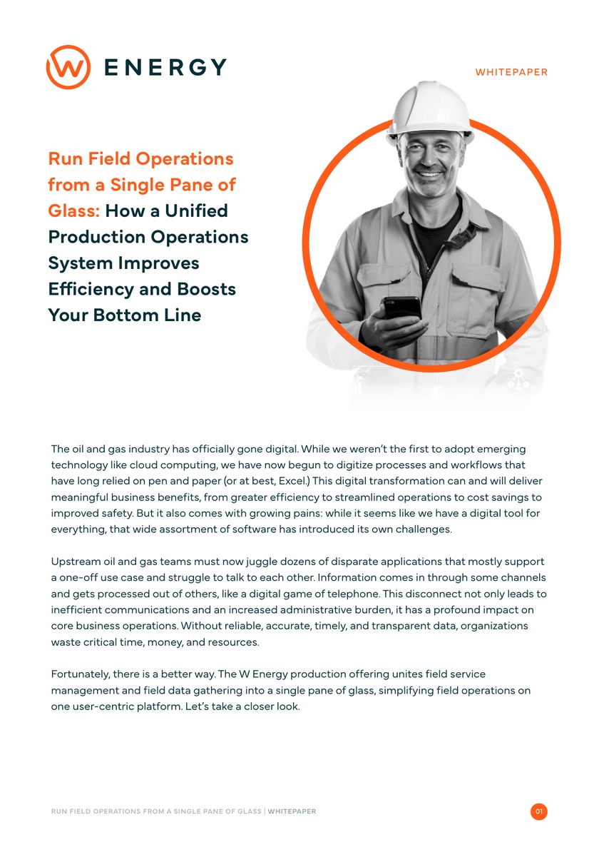 Streamline Field Ops: Boost Efficiency with a Unified System