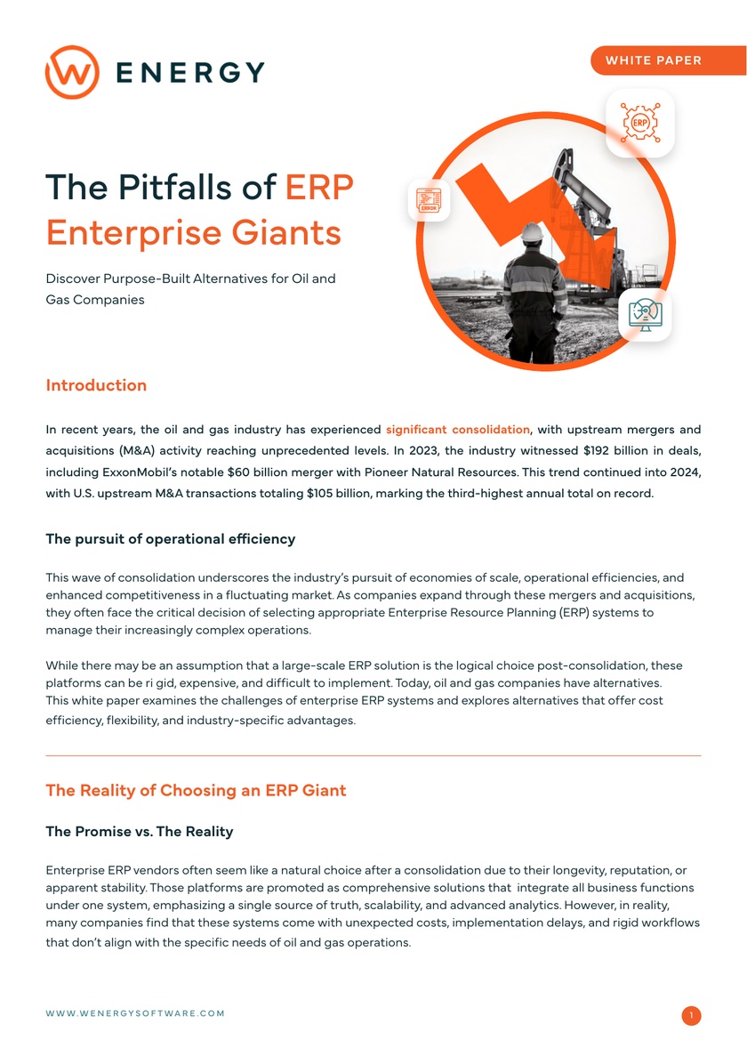 Navigating ERP Challenges in Oil & Gas Twists