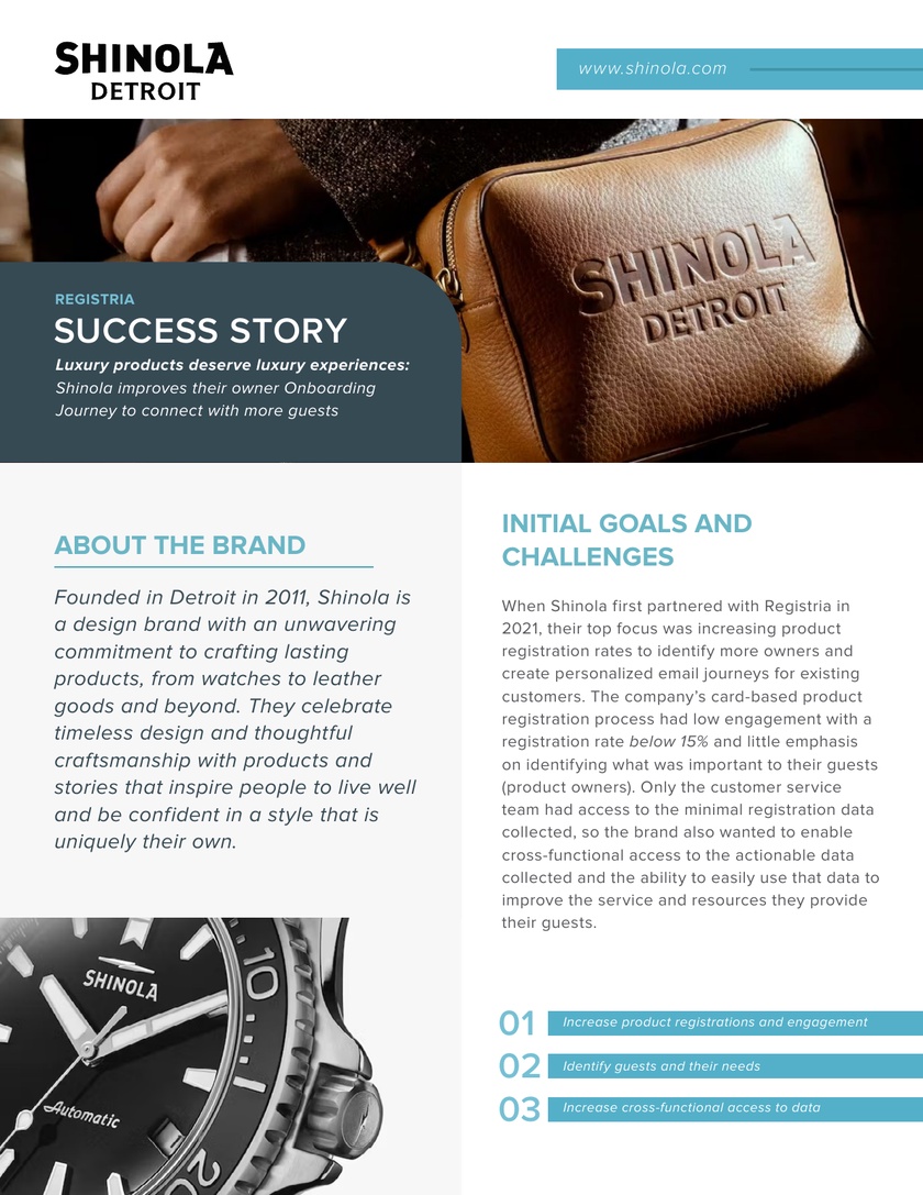 Case Study Summary | Shinola Detroit