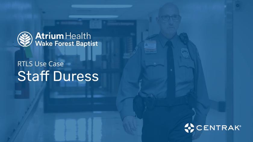 RTLS Use Case Staff Duress - Atrium Health
