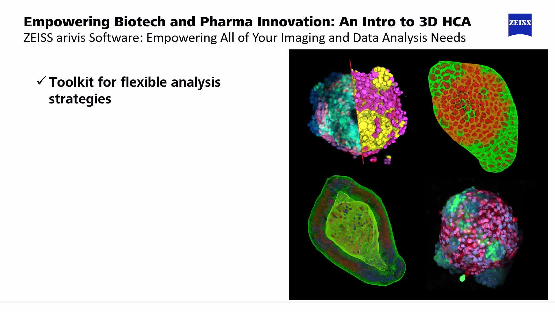 Explore 3D High-Content Analysis Techniques