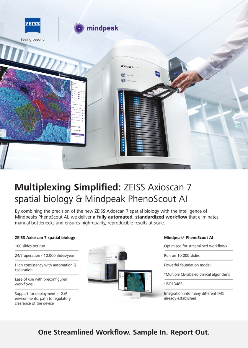 Spatial Biology with Mindpeak Brochure