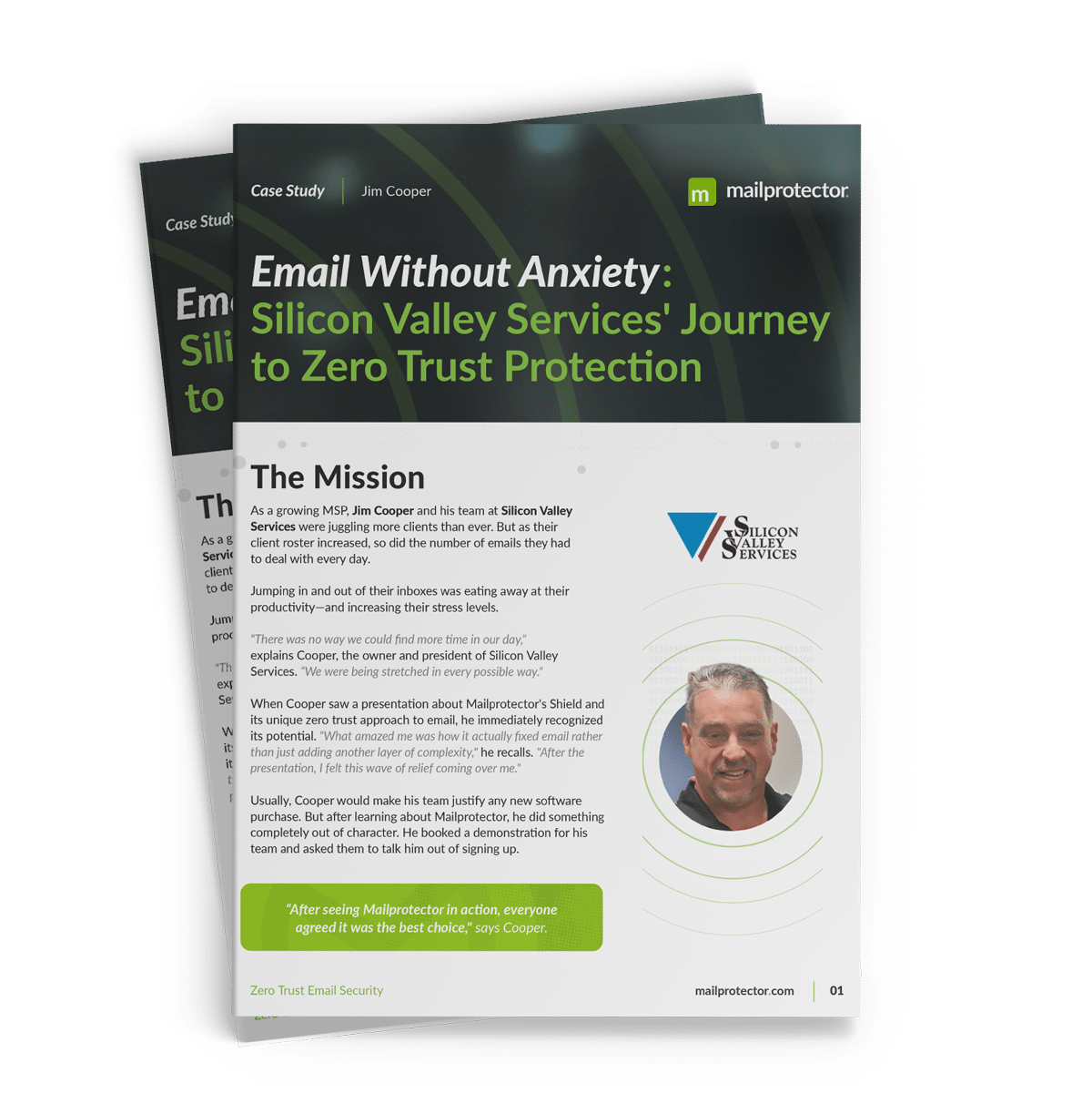 Mailprotector Zero Trust Email Security MSP Partner Case Study Cover